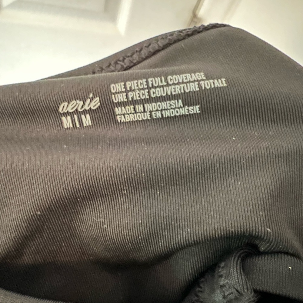 Aerie Tie Back One Piece Swimsuit | Medium - Picture 3 of 7